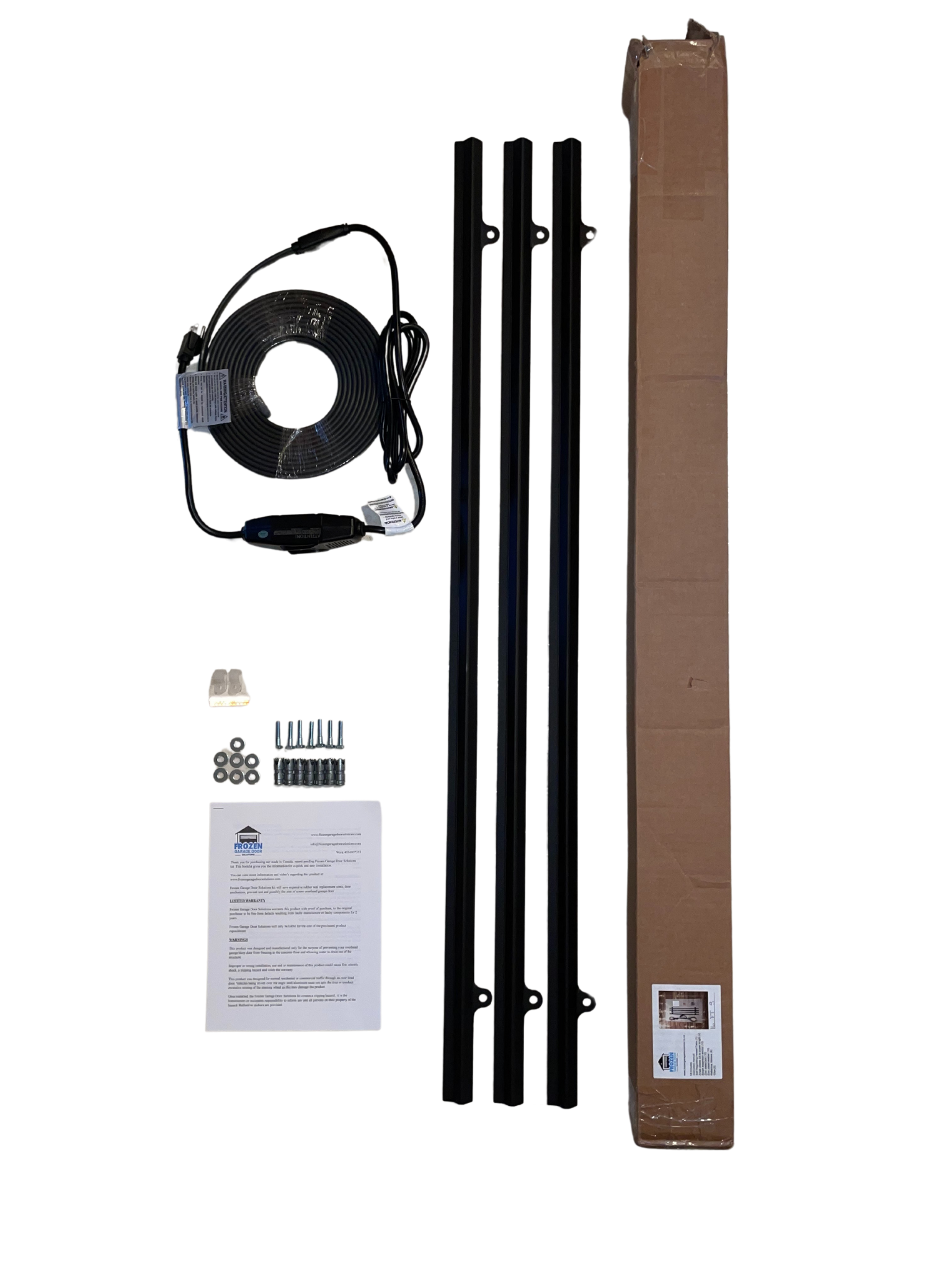 Heated Frozen Garage Door Kit Aluminum 9 Ft heated-frozen-garage-door-kit-aluminum-9-ft